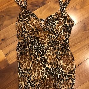 Cache leopard top